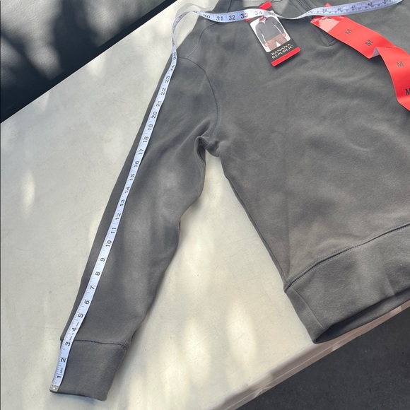 Banana Republic Men's Zip-Up Gray Sweater medium NWT - Picture 8 of 10